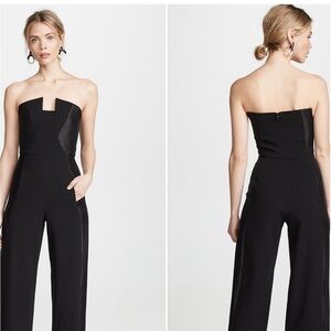 Black Halo Lena jumpsuit. Size 2.